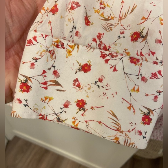 John Lennon English Laundry floral button down shirt xl - Picture 5 of 6